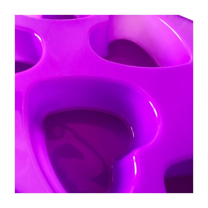 Molde de silicona con Forma de Corazón Jabonarium - Molde de silicona para jabón Cosmética Natural