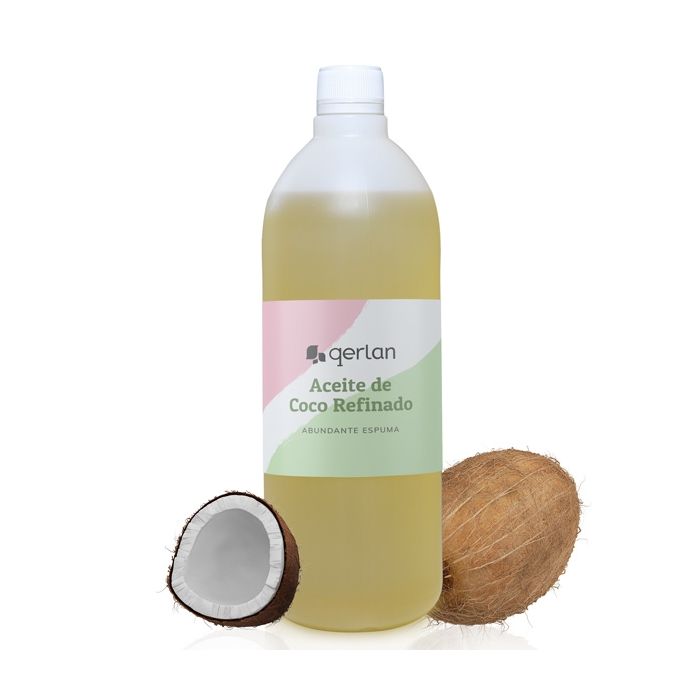 Aceite de coco Jabonarium - Aceite vegetal portador Cosmética Natural