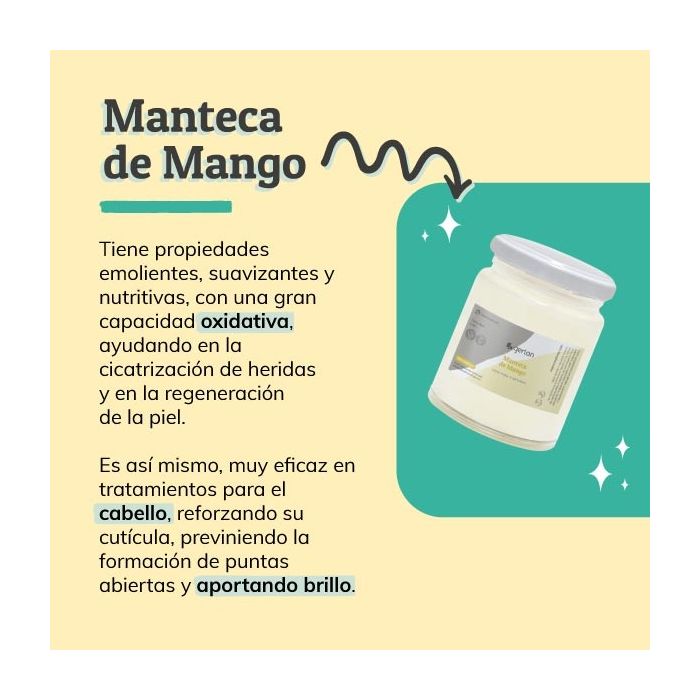 Manteca de Mango Jabonarium -Manteca vegetal Cosmética Natural