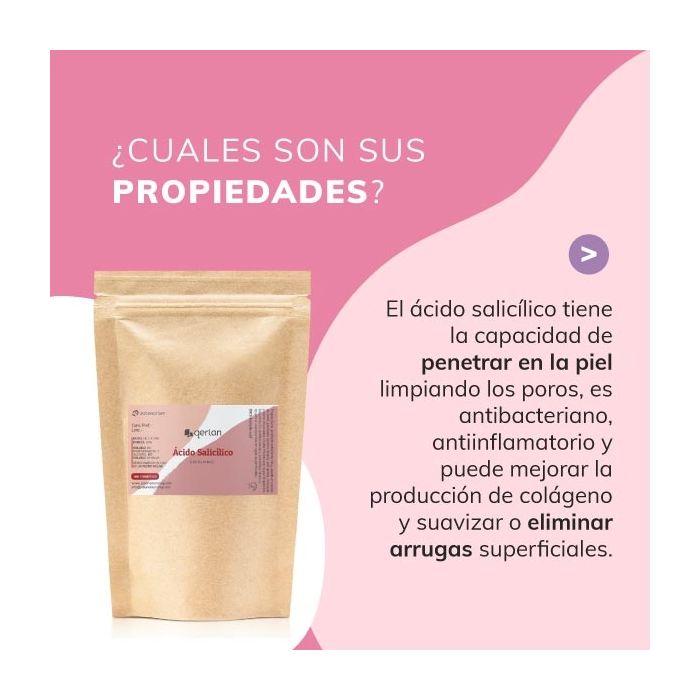 Ácido Salicílico Jabonarium - Exfoliante Cosmética Natural