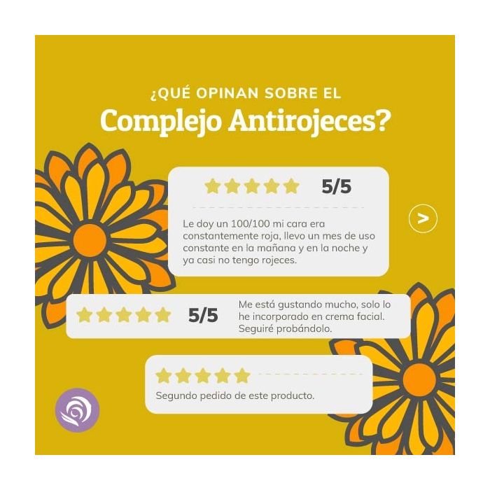 Complejo Anti rojeces Jabonarium - Principio activo Cosmética Natural