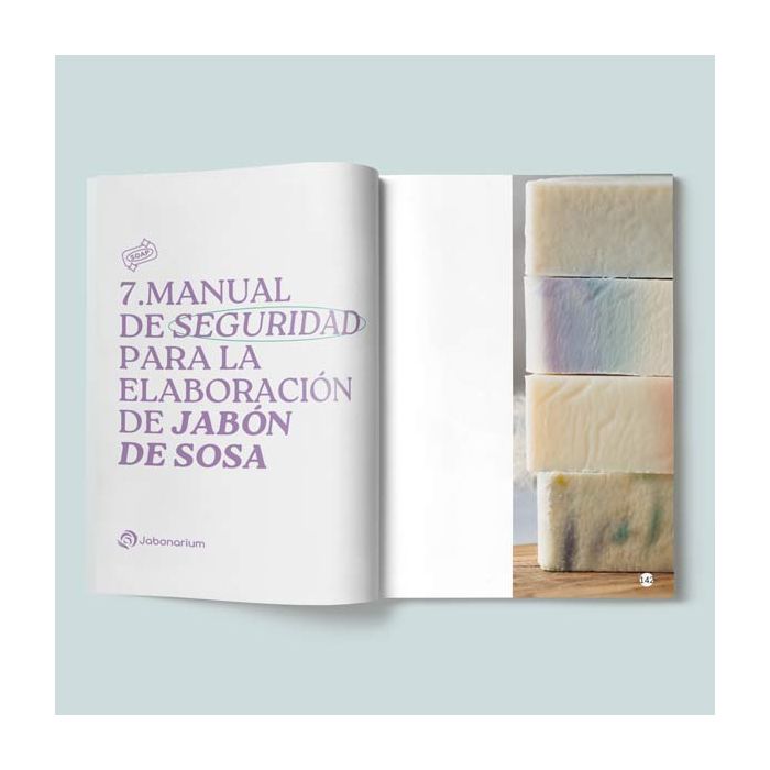 Libro de Recetas de cosmética casera natural - Jabonarium