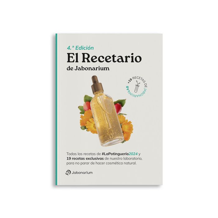 Libro de Recetas de cosmética casera natural - Jabonarium