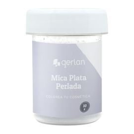 Mica Plata Snow Perladada Jabonarium - Mica Cosmética Natural