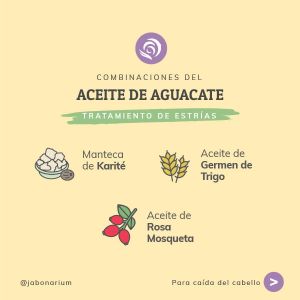 Aceite de aguacate Jabonarium - Aceite vegetal portador Cosmética Natural