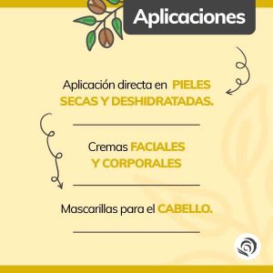 Aplicación directa, cremas y mascarillas del Aceite de Argán - Jabonarium