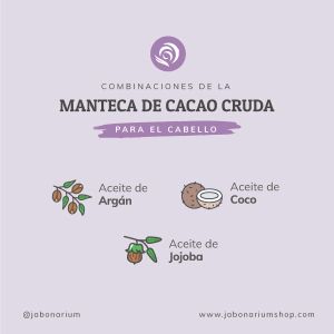 Manteca de Cacao pura Jabonarium - Manteca vegetal Cosmética Natural