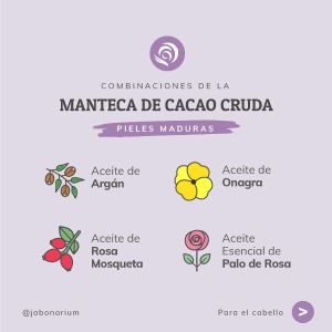 La Manteca de Cacao para pieles maduras - Jabonarium