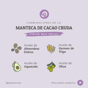 La Manteca de Cacao para pieles muy secas - Jabonarium