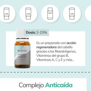 Vitaminas anticaída Jabonarium - Principio activo Cosmética Natural