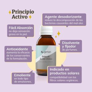 Ester de Ácido Cítrico Jabonarium - Principio activo Cosmética Natural