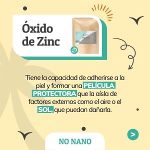 Óxido de Zinc Jabonarium - Principio activo Cosmética Natural