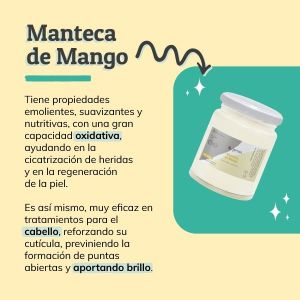 Manteca de Mango Jabonarium -Manteca vegetal Cosmética Natural