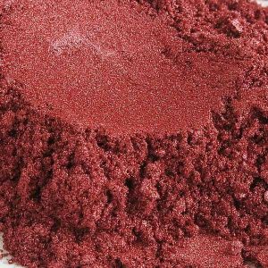 Mica Rojo Satin Perlada Jabonarium - Mica Cosmética Natural