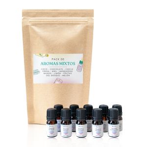 Pack Aromas Mixtos para Cosmética Natural Casera y Jabones - Jabonarium