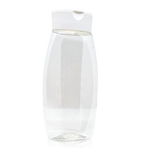 Dos envases de plástico para botellas de champú o gel de ducha