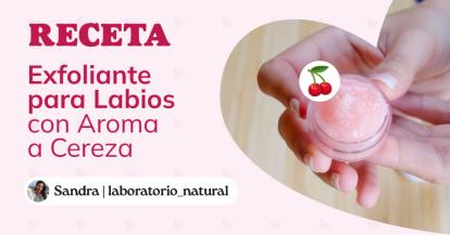 Cómo hacer Exfoliante de Labios casero con Aroma a Cereza