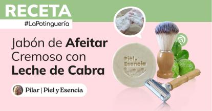 Cómo hacer Jabón de Afeitar Cremoso casero con Leche de Cabra y Manteca de Karité